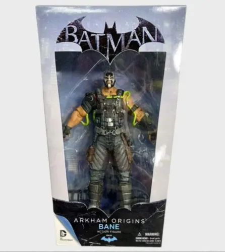 Action figure batman arkham city e origins, Bane e Ra's al Ghul (Dupla)