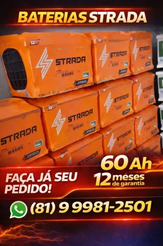 Bateria strada 12 medes de garantia 