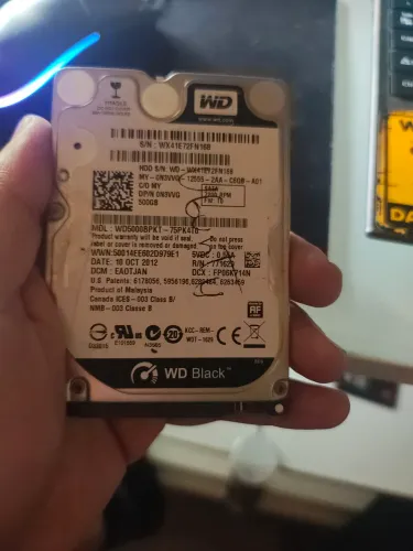 Hd notebook 500gb