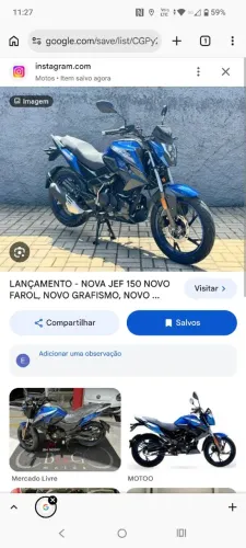 Moto disponível pra aluguel