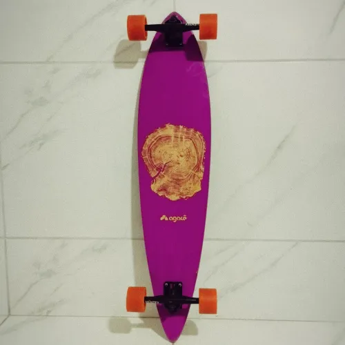 Skate Longboard Pintail Agacê Completo - Truck Mentex