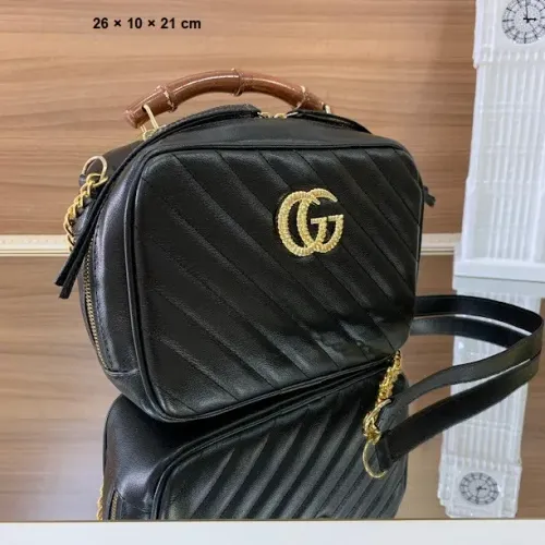 Bolsa Gucci Matelasse Alça Bambu Alça Corrente