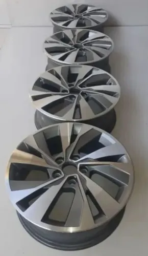 Rodas aro 16 5F originais VW Polo 