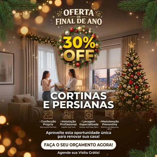 Cortinas e Persianas sob medida