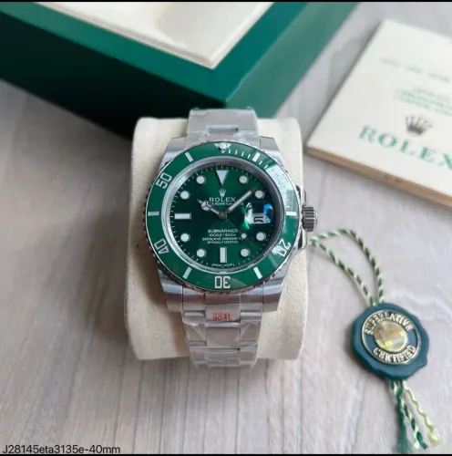 Relógio Rolex Submariner Hulk ETA Suíço Exclusivo