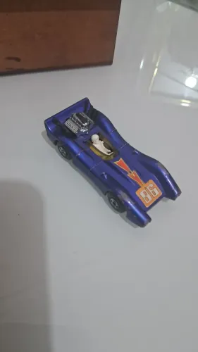 Rara miniatura Matchbox Lesney Superfast "Blue Shark" azul, modelo número 61