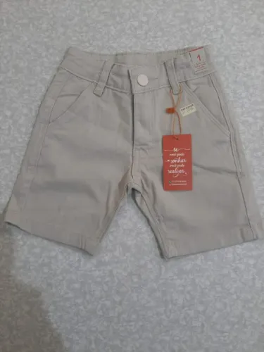 Bermuda Jeans Paparrel com Regulagem no Cós Tam 38
