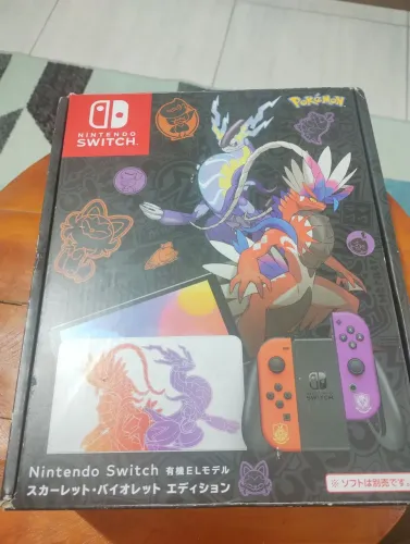 Nintendo Switch Oled Pokemon 64 Gb Scarlet Violet Edition