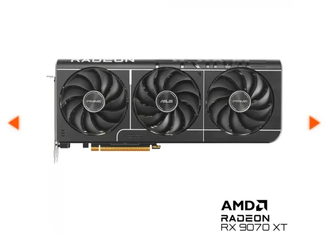 RX 9070 XT OC Edition Asus Prime