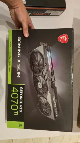 Placa de vídeo RTX 4070 Ti - MSI Gaming X Slim