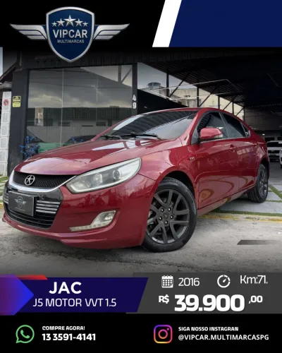 JAC J5 Sedan 1.5 16V 4P Mec. 2016