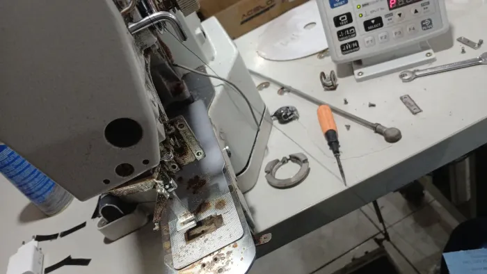 Manutenção máquinas de costura