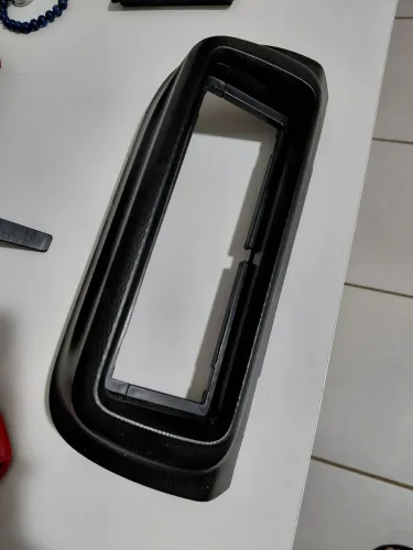 Moldura Painel Rádio Fiat Argo / Cronos Original Mopar