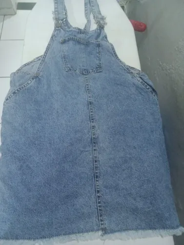 jardineira jeans salopete dang