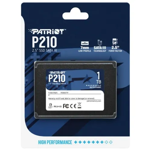 SSD Patriot P210 1TB 2.5" SATA III
