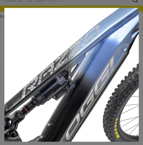 Bicicleta Elétrica Oggi Razzo Pro T-130 Eagle Azul e Preto - Na caixa- Zero Km