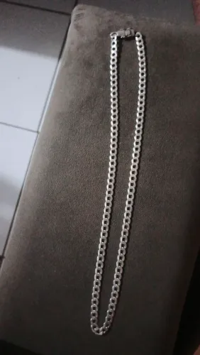 cordão de prata 9mm botoadeira caixa