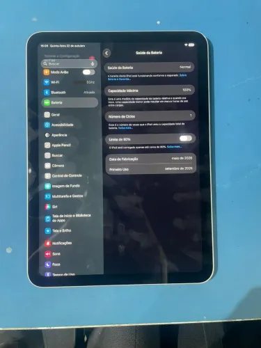 Apple iPad 11ª Geração (A16) - 128GB Silver | NOVO!