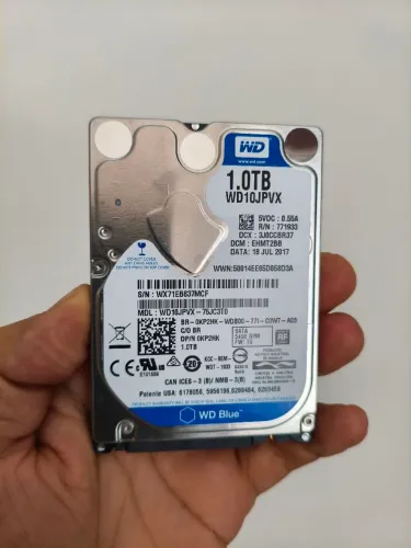 Vende HD Notebook 1 terá Wd 100%