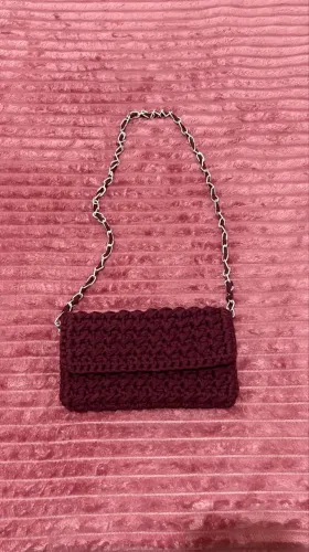Clutch de Crochê 