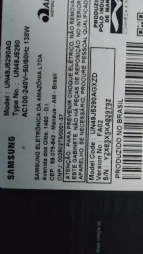 VENDO TV SAMSUNG LED 49" - MODELO UN49J5290AGXZD
