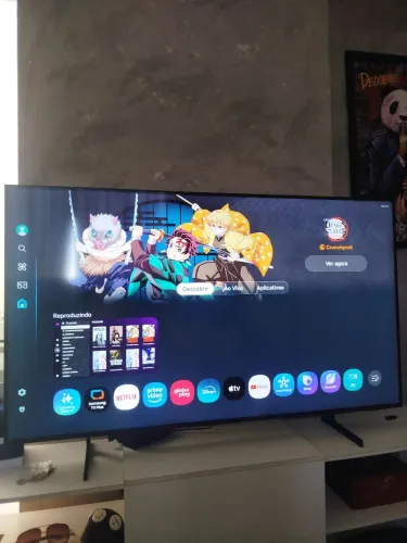 TV SAMSUNG 55 4K COM GARANTIA E NOTA FISCAL