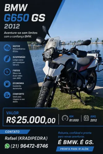 BMW G650GS 2012