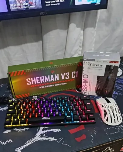 Teclado + Mouse Gamer