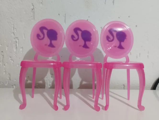 Cadeira de Barbie Glam Dining Room Playset