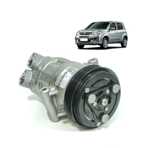 Compressor Ar Condicionado Argo Mobi Uno 1.0 3cc Strada Freedom Cronos 1.3 4cc 2017 a 2022