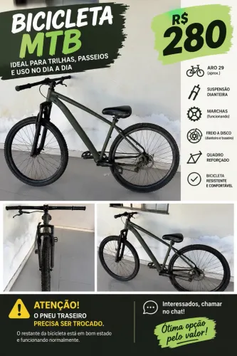Vendo essa bicicleta