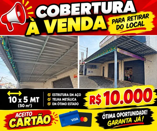 Cobertura de metal