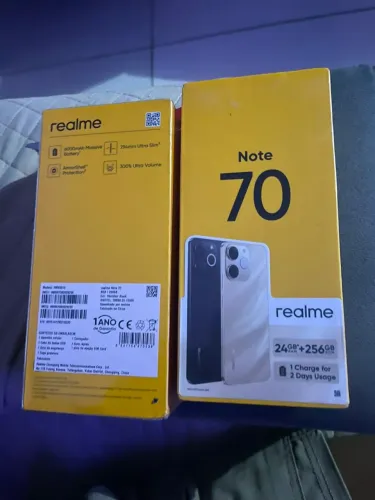 Realme Note 70 256GB Novo na Caixa!!