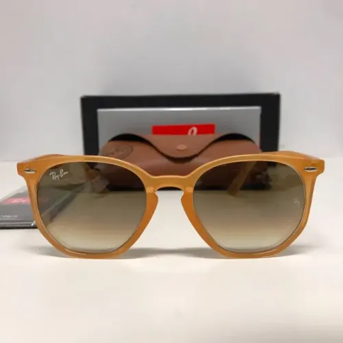 óculos de sol ray ban hexagonal acetato caramelo