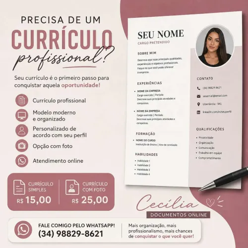 Currículos Profissionais
