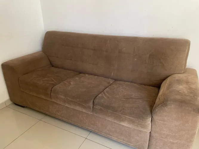 Sofá 3 lugares + frete incluso