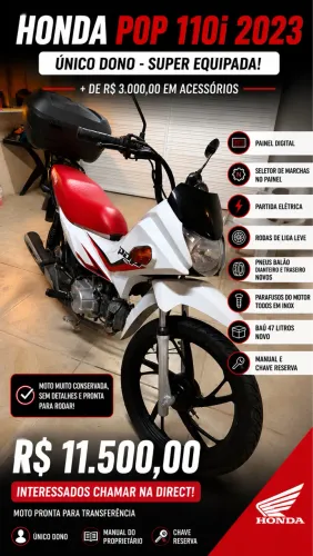 POP 110i melhor que nova