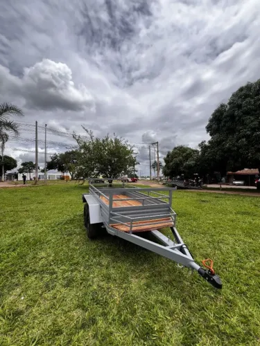 Reboque novo solda mig pneus novos à pronta entrega