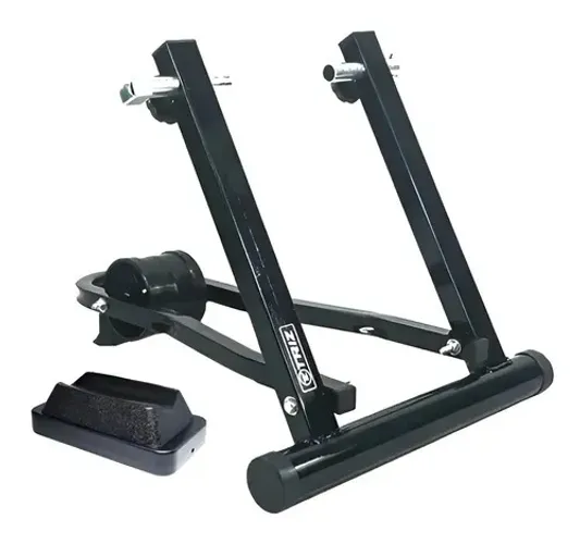 Rolo De Treino Bicicletas Preto Speed Mtb C/ Suporte Bike