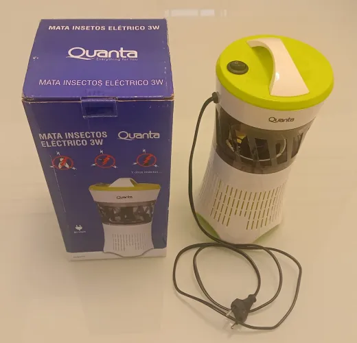 Mata Insetos Elétrico Quanta 3W Bivolt