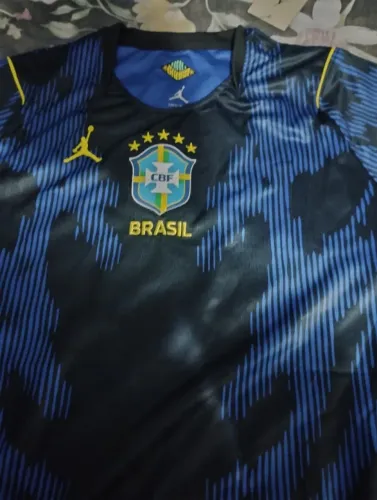 camisa azul da seleção Brasileira Copa de 26