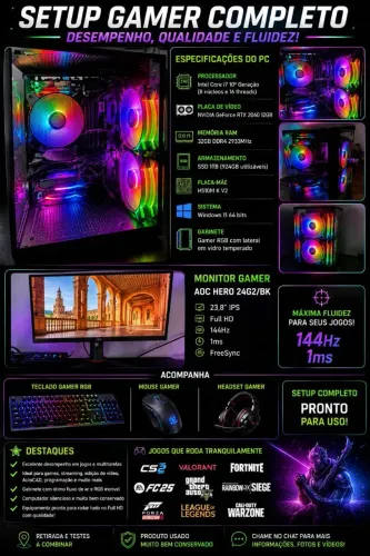 PC Gamer Completo