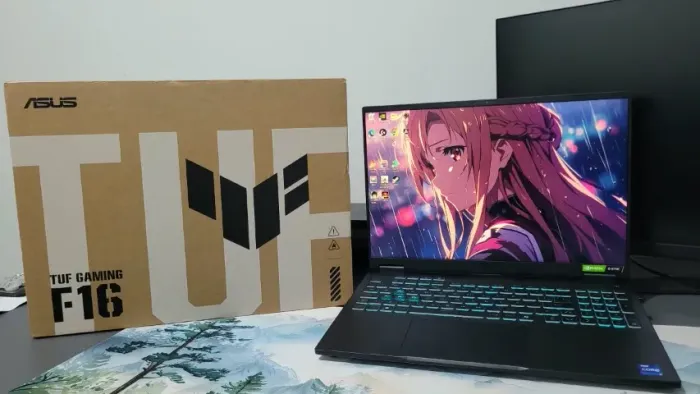 Garantia até 04/27 Notebook ASUS TUF F16 - i7 14650HX RTX 5060 16GB RAM 1TB SSD