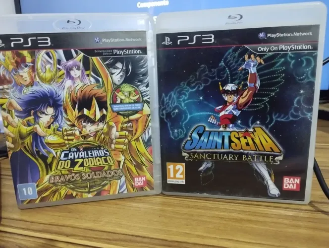 Combo cavaleiros do zodíaco Playstation 3/ps3