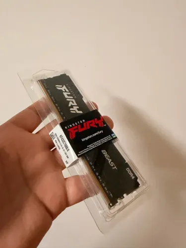 MEMÓRIA RAM KINGSTON FURY HYPERX 8GB DDR4 3200 CL16 - NOVA LACRADA