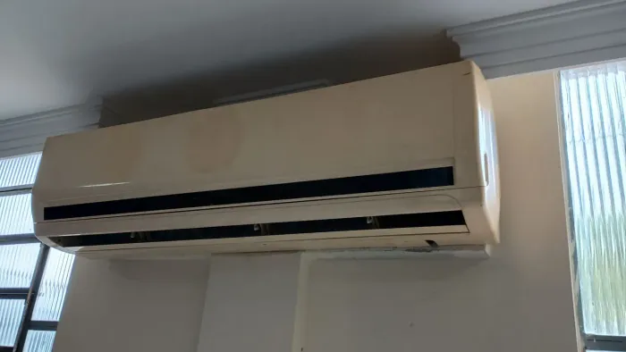 Manutenção em ar.