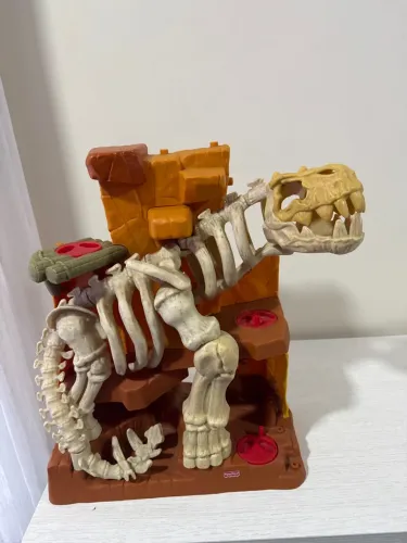 Montanha com dinossauro T-Rex - Fisher Price