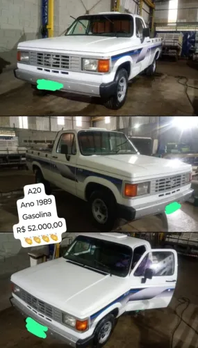 Chevrolet A-20 Custom Std. CD/ de Luxe CD (álcool) 1989