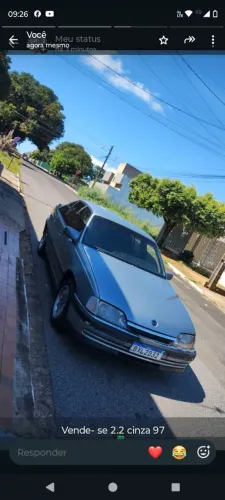 Chevrolet Omega GLS 2.2 / 2.0 (álcool) 1997