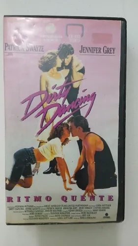 Fita vhs dirty dancing ritmo quente usada
